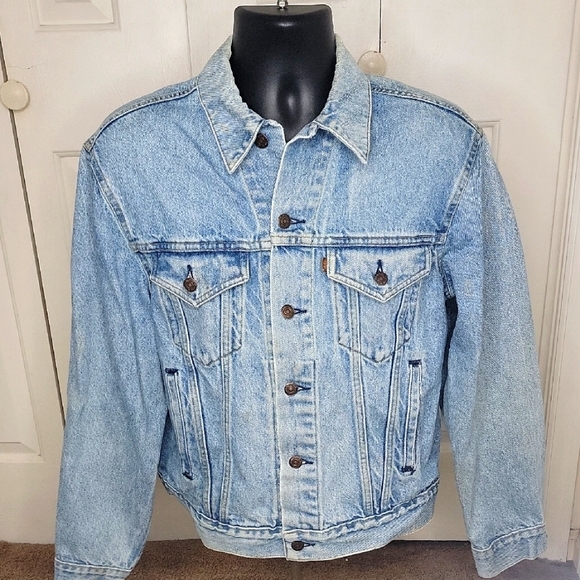 Levi's Other - Levis 73549 0214 Denim Jacket Size Large Vintage